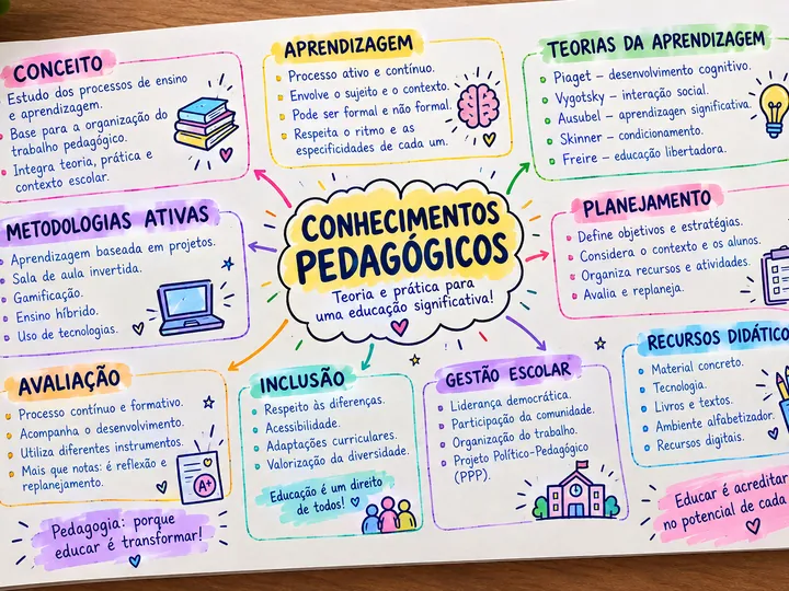 Conhecimentos Pedagógicos