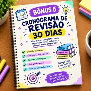 Cronograma de Revisão de 30 Dias